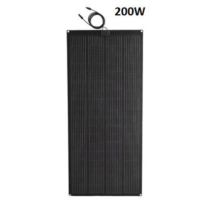 単結晶ETFE 20V 200W 柔軟な太陽光パネル 自宅用 オーダーメイド