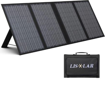 60W モノクリスタルソーラー折りたたみ袋 軽量ポータブル折りたたみソーラーパネルキット