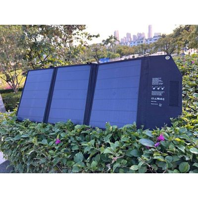 6-8 時間 充電時間 折りたたむ式 キャンプ用 財布 単晶シリコンソーラーパネル付き 太陽光充電器